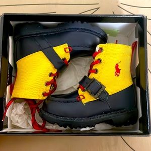 Polo Ralph Lauren  size 6 toddler navy yellow and red